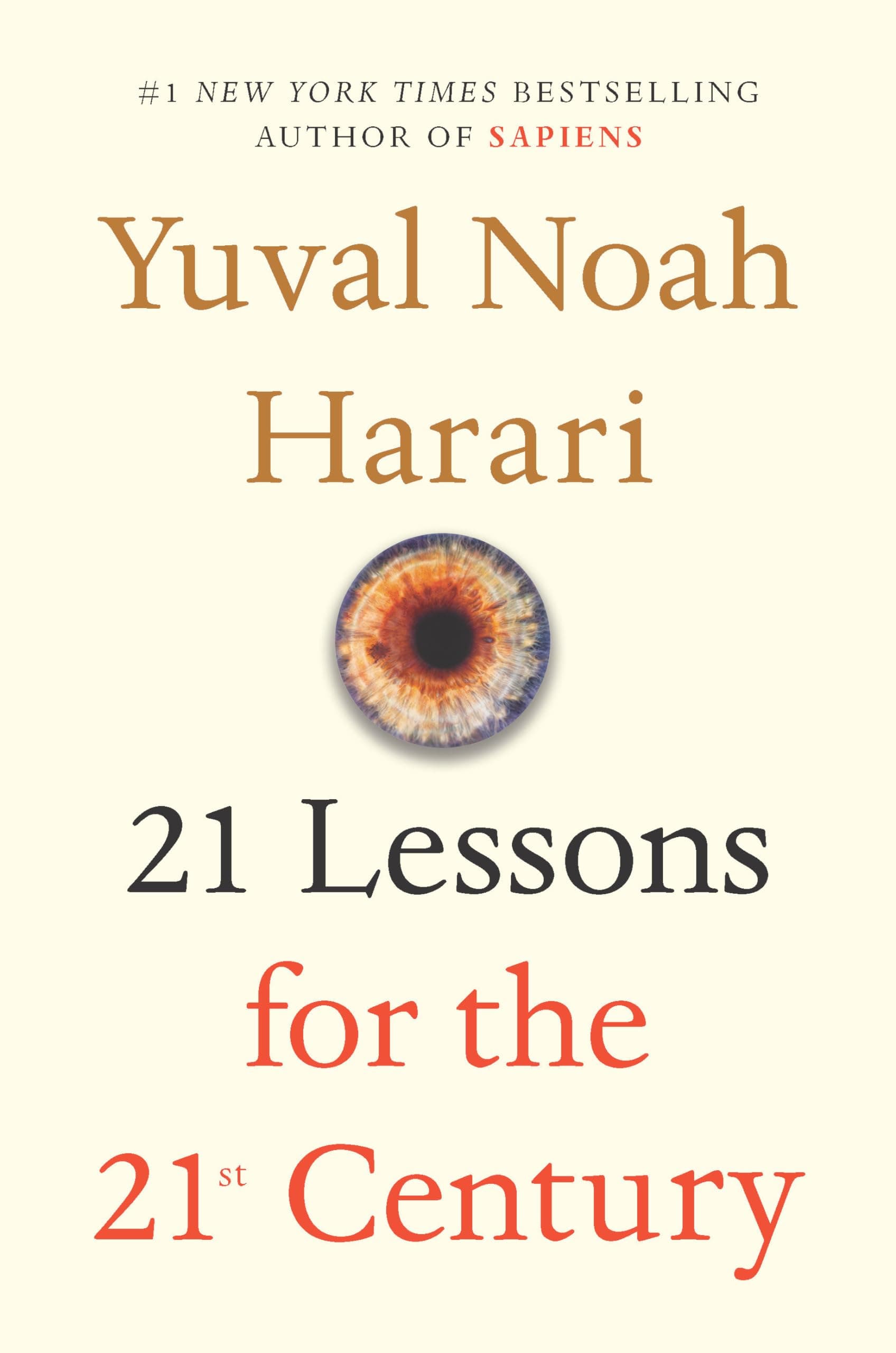 Cover of 21 Lessons for the 21st Century by Yuval Noah Harari