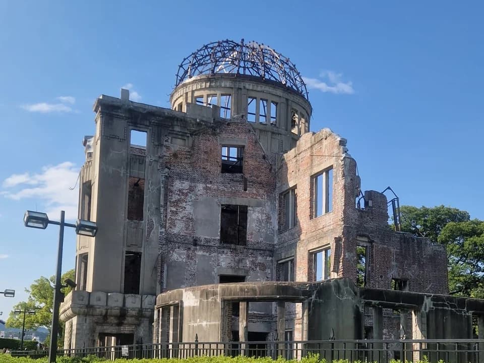 The Atomic Bomb Dome in Hiroshima